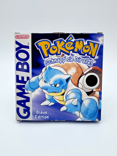 Pokemon blau ovp gameboy - ovp, blaue