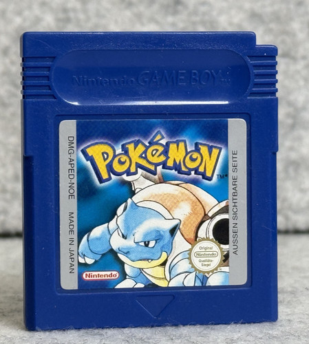 Pokémon blaue edition - blaue, edition-game