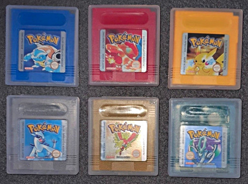Pokémon gameboy color pocket - gameboy,