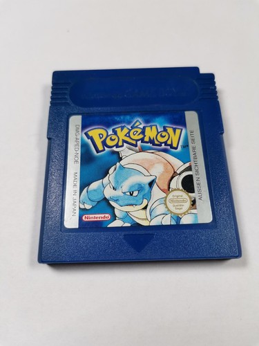 Pokémon blaue edition - edition, |