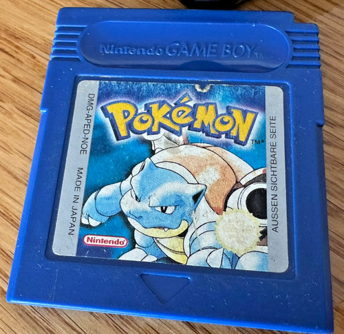 Pokemon blaue edition - edition, gb