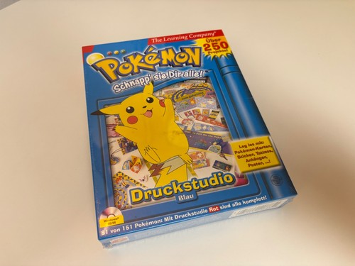 Pokemon druckstudio blau - pokemon,