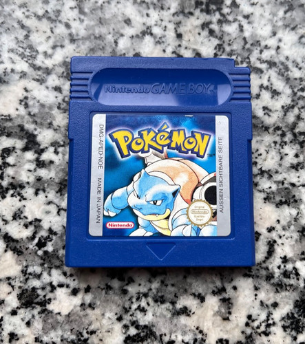 Pokémon blaue edition - edition, game