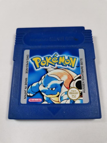 Pokémon blaue edition - blaue, |