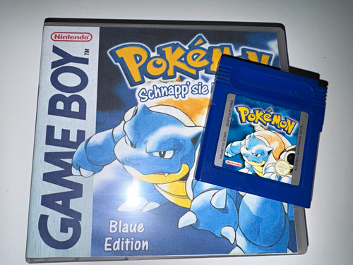 Nintendo pokémon blaue - nintendo,