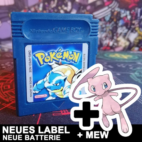 Pokemon blaue edition - pokemon, original