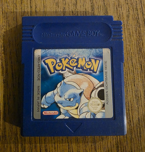 Pokémon blaue edition - pokémon,
