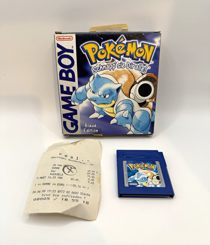 Nintendo pokémon blaue - nintendo,