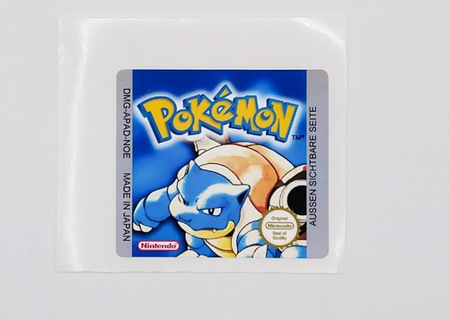 Gameboy pokemon blau ersatz - pokemon,