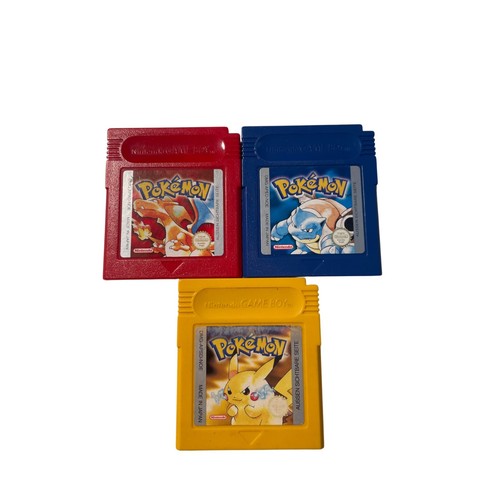 Pokemon gameboy spiele set rot - gameboy,