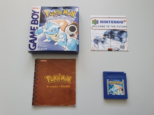 Pokemon blaue edition - edition, |