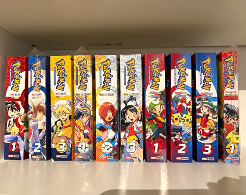 Pokémon big manga bände - pokémon,