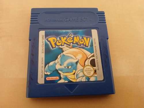 Game boy pokemon blau edition - pokemon,