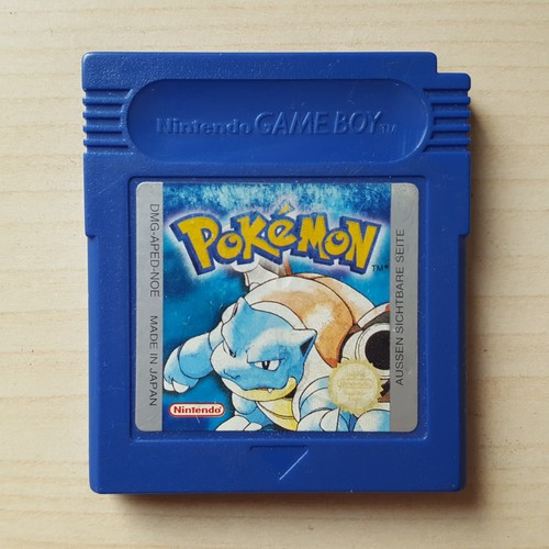 Pokemon blaue edition - edition, blau