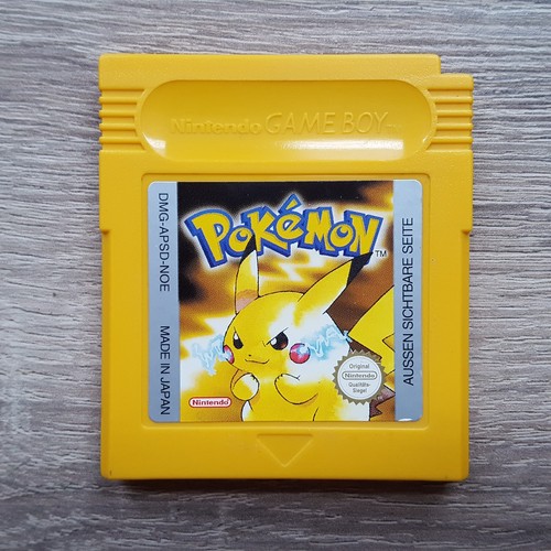 Pokemon rot gelb blau - gelb, kristall