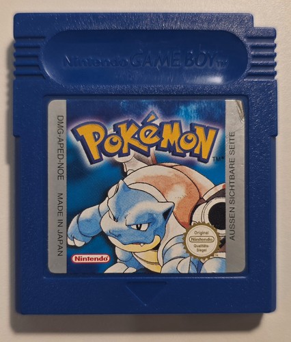 Pokémon blaue edition game - pokémon,