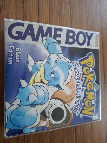 Pokemon blaue edition ovp - ,