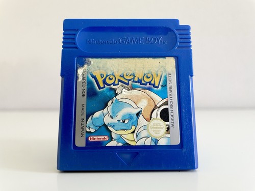 Pokémon blaue edition - ✅, •