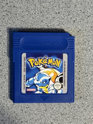Pokémon blau blaue edition - blau, |