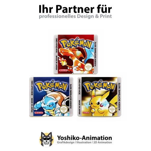 Pokemon rot blau gelb - rot,,