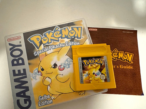 Pokémon gelbe edition - pokémon,