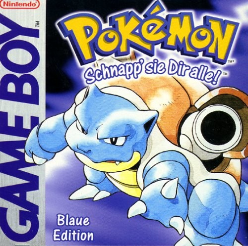Pokémon blau original - blau,