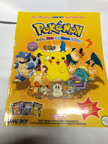 Pokemon gelbe blaue und - blaue,