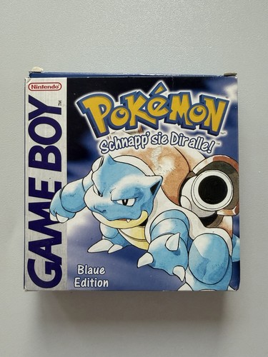 Pokemon blaue edition - pokemon,
