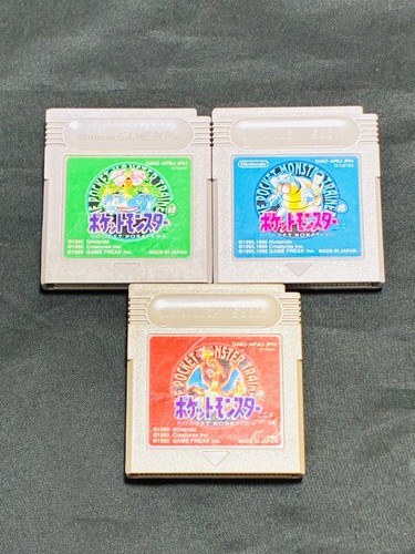 Pokemon rot grün blau - blau, game