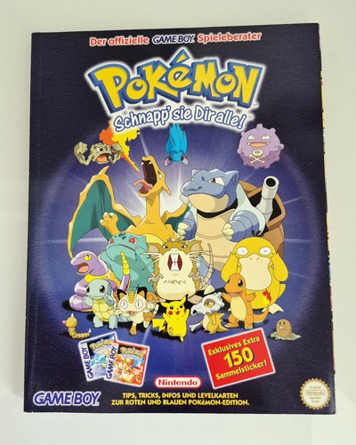 Pokemon rot blau spieleberater - rot,